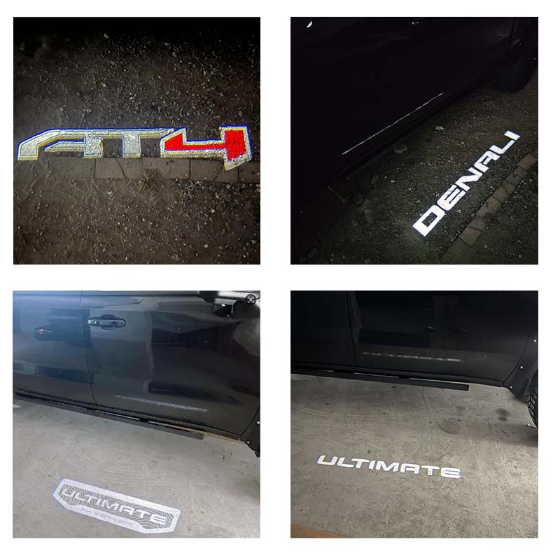 GMC Yukon / Yukon XL LED Puddle Lights – Emblem Design