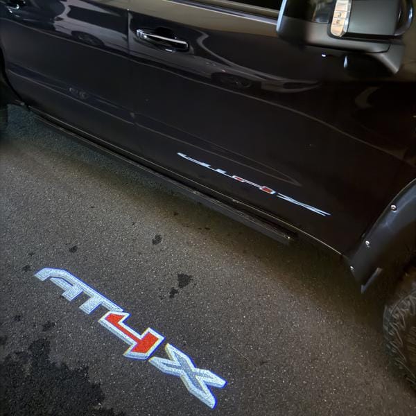 GMC Sierra LED Puddle Lights – Emblem Design